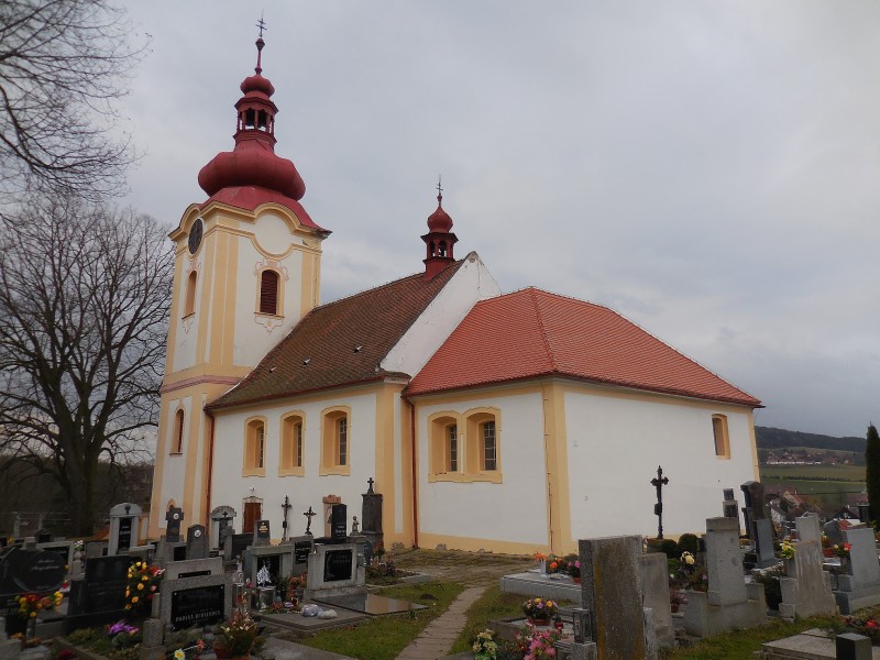 kostel sv. Václava - Nalžovice-Chlum
